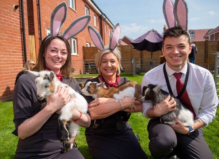 Families enjoy Easter fun days at housing developments in Quedgeley and Twigworth